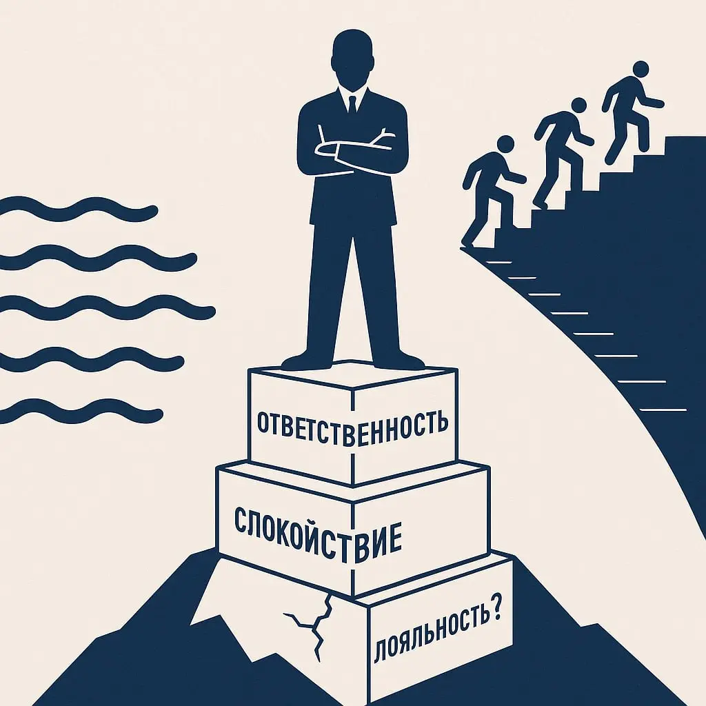 🧭 Навыки ТОП-менеджера. Часть 2
В первой части я делился логикой мышления топов через призму вопросов: кто, что, как, обратная связь и зачем. Теперь — о более личностных навыках | Сетка — социальная сеть от hh.ru