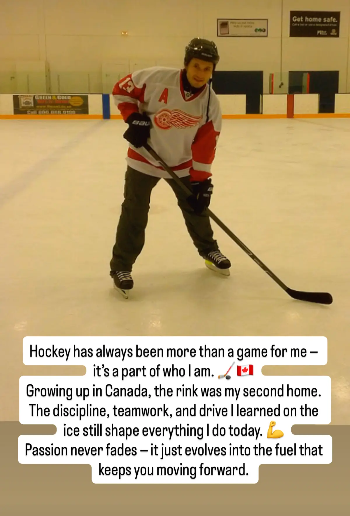 Hockey has always been more than a game for me — it’s a part of who I am. 🏒🇨🇦
Growing up in Canada, the rink was my second home | Сетка — социальная сеть от hh.ru
