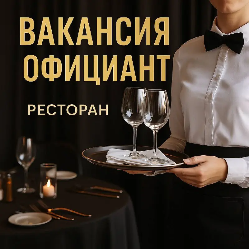 🍽 Ресторан на территории Центрального Сбера приглашает официанта
📍 м | Сетка — социальная сеть от hh.ru