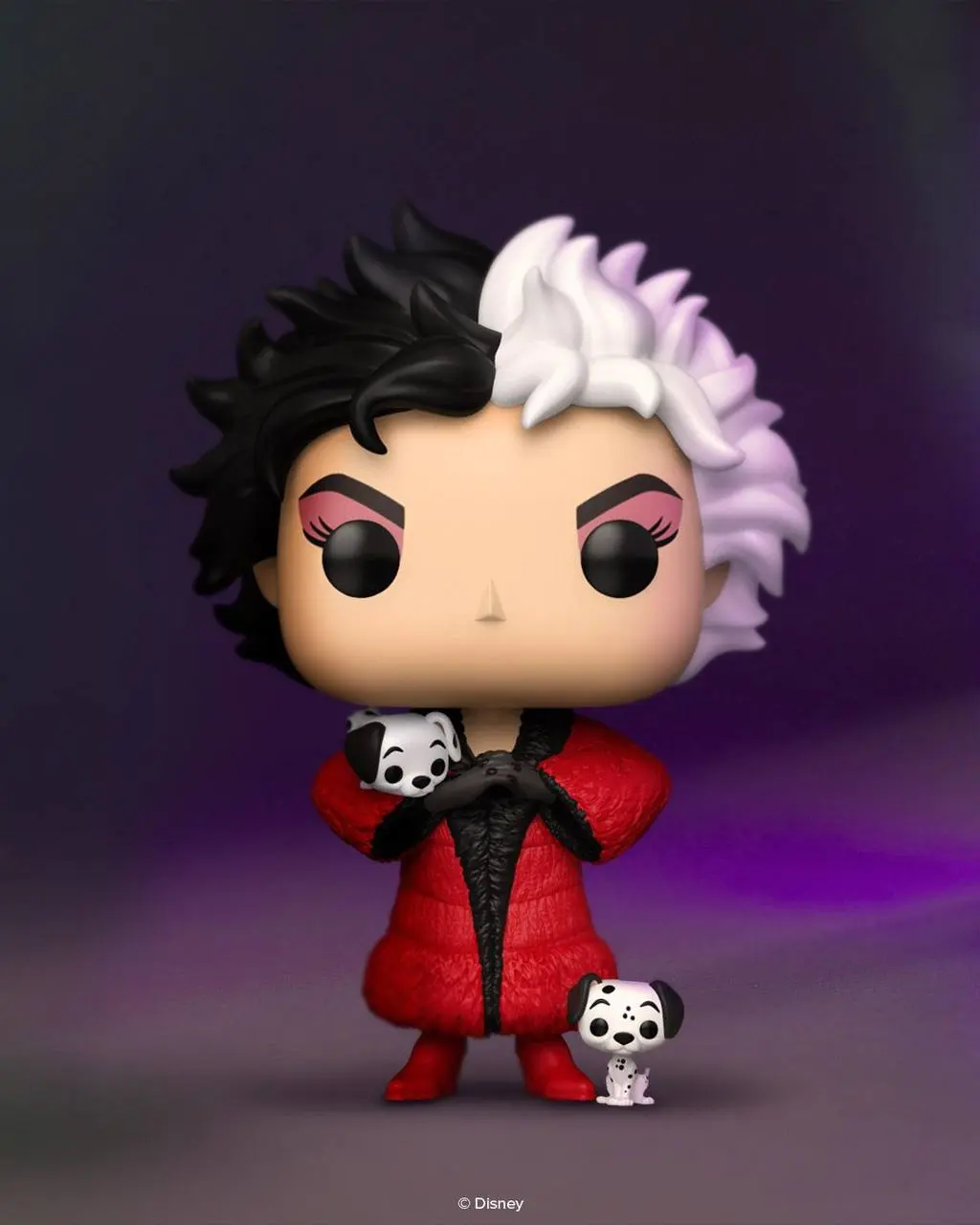 Мило, к 65-летию диснеевского 101 Долматинца Funko Pop дропнул фигурки Круэллы де Виль в бешенстве, с собакенами и с коварным лицом, а также отдельно фигурки долматинцев | Сетка — социальная сеть от hh.ru