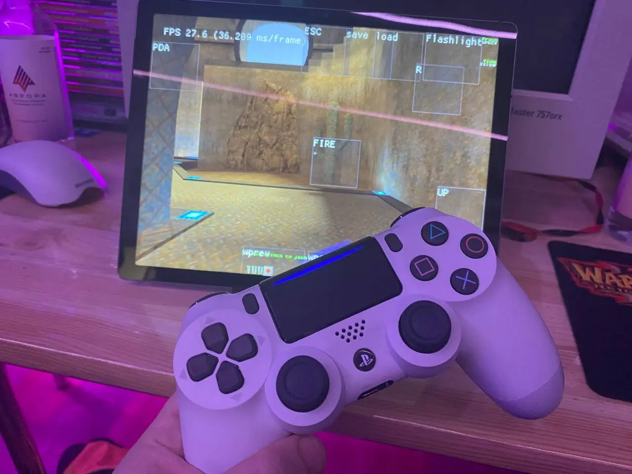 Турнир по Quake Луноходе @retroit проводится на планшетах на ОС Аврора + геймпад | Сетка — социальная сеть от hh.ru