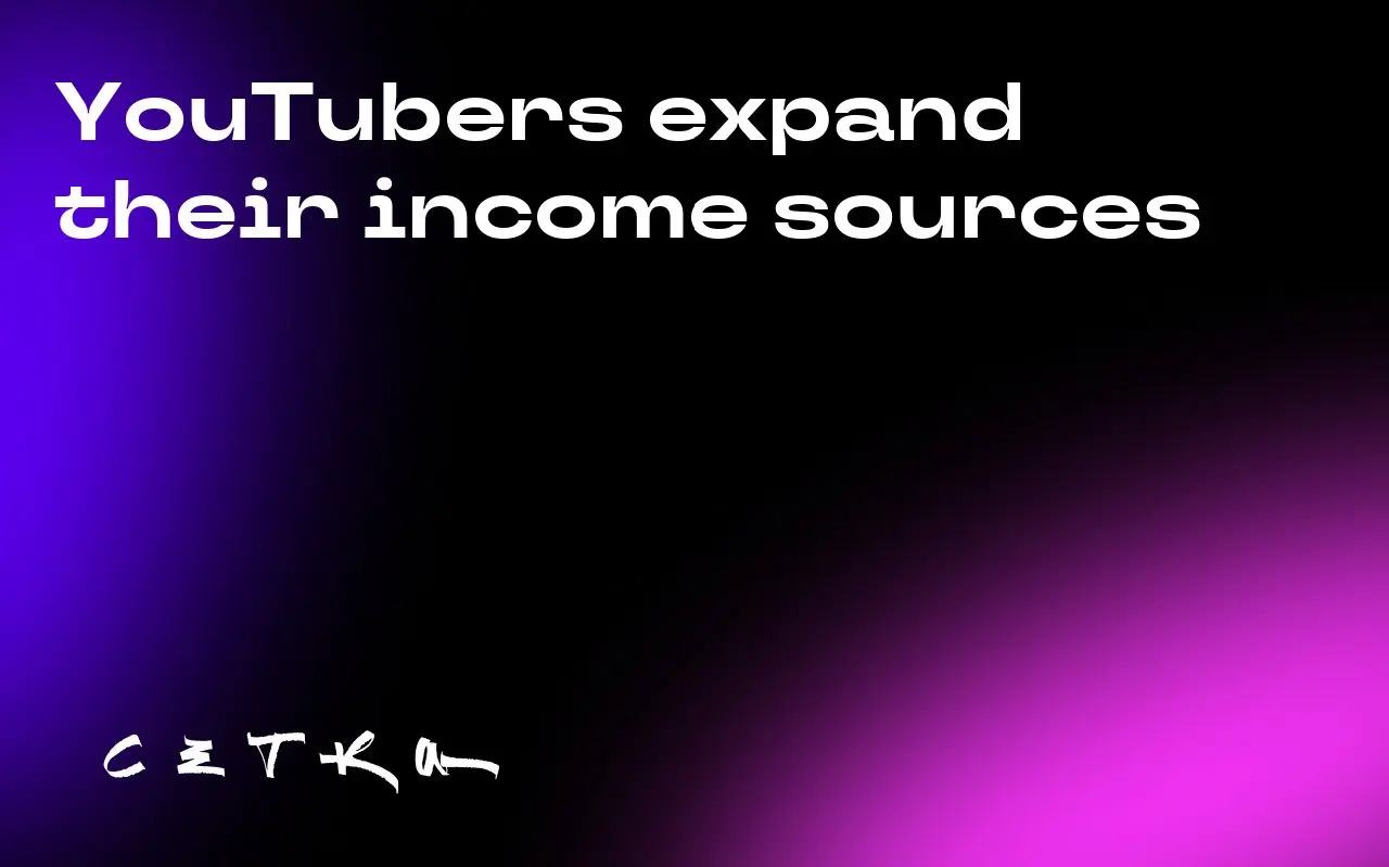 YouTubers expand their income sources
Many popular YouTubers are moving away from relying solely on ad revenue and brand deals | Сетка — социальная сеть от hh.ru
