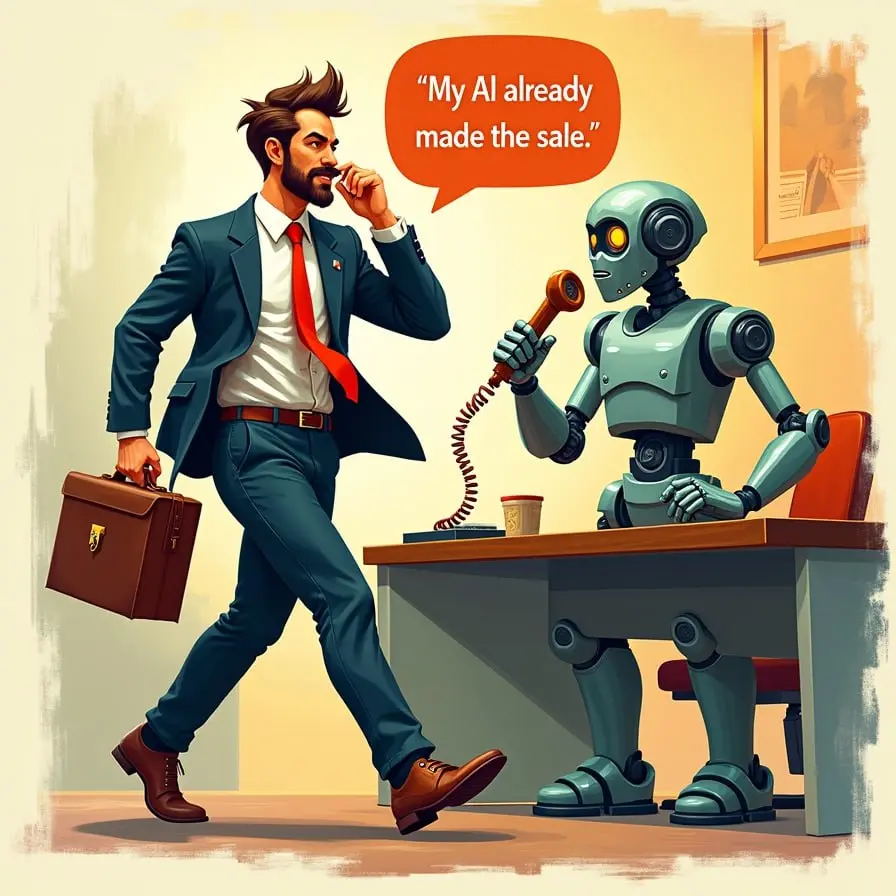 AI НАСТУПАЕТ! ПРОДАВЕЦ, ТЫ ГОТОВ? | Сетка — социальная сеть от hh.ru