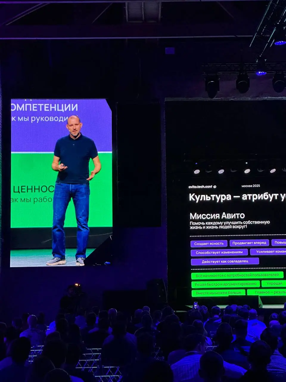 avito.tech.conf — конференция для тех,кто управляет процессами,продуктамии людьми
В пятницу (17.10) прошла конференция от Авито для лидов и руководителей | Сетка — социальная сеть от hh.ru