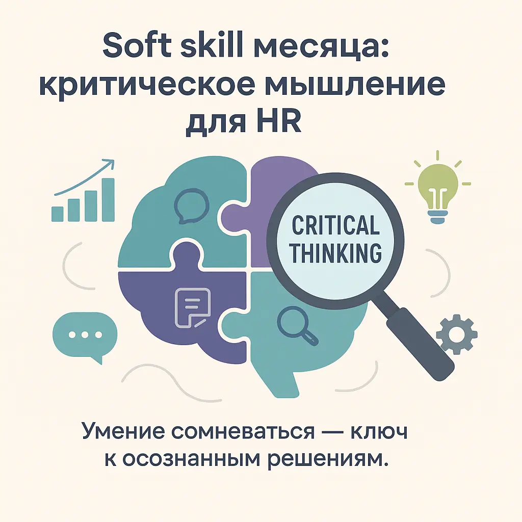 🧩 Soft skill месяца: критическое мышление для HR | Сетка — социальная сеть от hh.ru