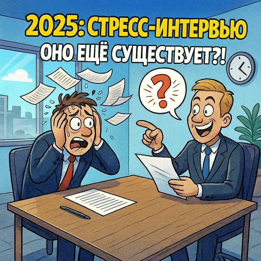 💥 2025: Стресс-интервью. Оно ещё существует?! | Сетка — социальная сеть от hh.ru