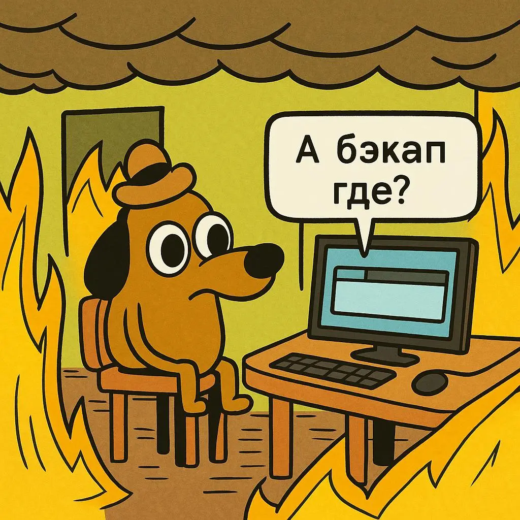 👀 Закулисье релиза
— Поднимаем прод?
— Да. А бэкап где? 💾🤔
Вечная айтишная классика: все готовы выкатить обновление в свет, но внезапно вспоминают о самом священном. Бэкап | Сетка — социальная сеть от hh.ru