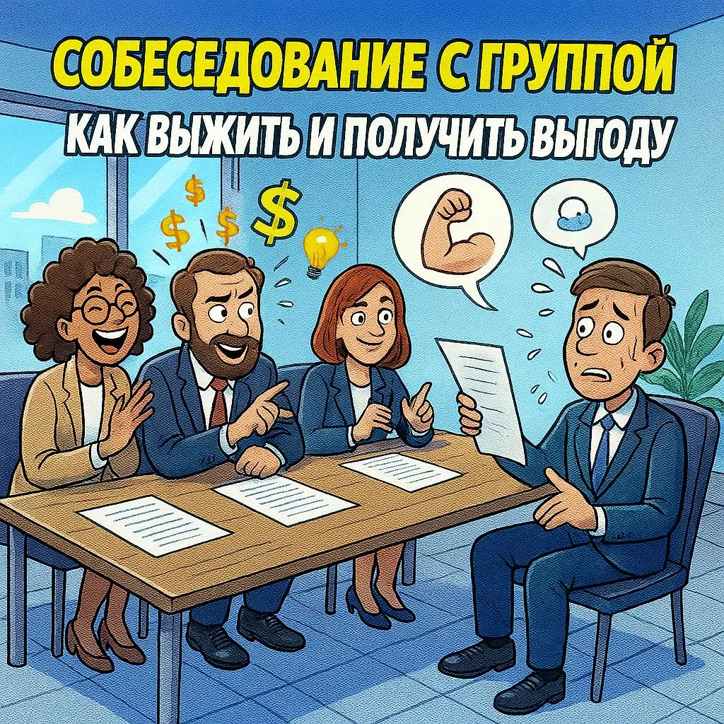СОБЕСЕДОВАНИЕ С ГРУППОЙ – КАК ВЫЖИТЬ И ПОЛУЧИТЬ ВЫГОДУ | Сетка — социальная сеть от hh.ru