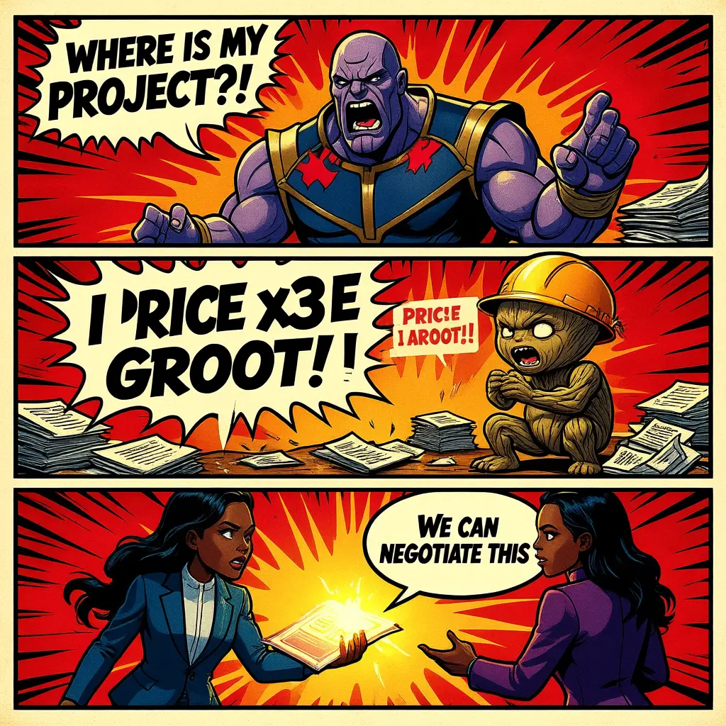 Подрядчик исчез, а субподрядчик заломил цену в 3 раза? | Сетка — социальная сеть от hh.ru