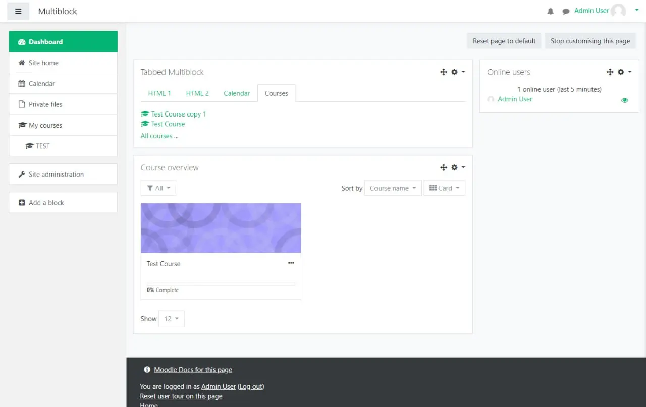 Плагин Мультиблок для Moodle
Позволяет собрать несколько блоков вместе и использовать пространство, равное одному блоку | Сетка — социальная сеть от hh.ru