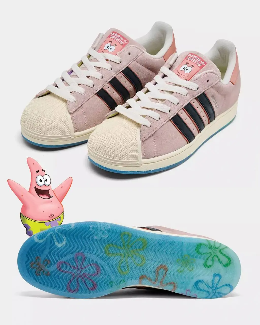 Adidas планирует дропнуть ботинки СПАНЧ БОБА. Это не шутка, бренд вдохновился мультом, взял модель Stan Smith Freizeit за основу и состряпал мультяшную обувь Губки Боба | Сетка — социальная сеть от hh.ru