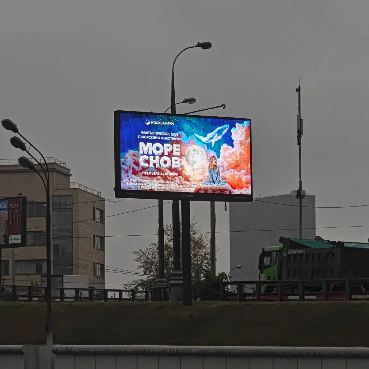 Москвариум рекламирует своё новое фантазийное шоу «Море снов».
Шоу проводится на уникальной водной сцене с участием морских животных.
⚡️ | Сетка — социальная сеть от hh.ru