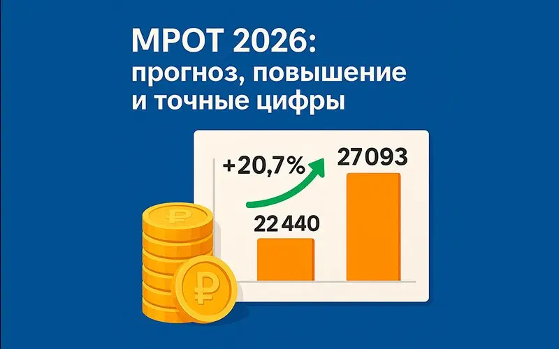 Дума утвердила МРОТ на 2026 года в первом чтении
Согласно законопроекту, с 1 января 2026 года он должен составлять 27 093 ₽ в месяц. Таким образом, МРОТ в следующем году вырастет более чем на 20% | Сетка — социальная сеть от hh.ru