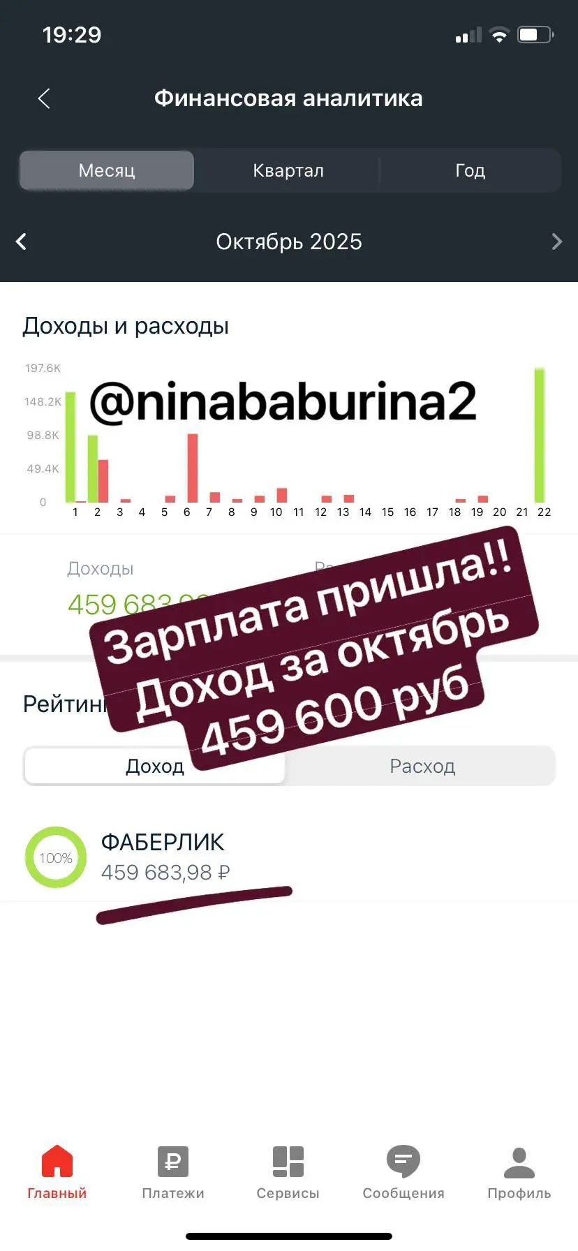 Ребята!! Зарплата прилетела
197 000 | Сетка — социальная сеть от hh.ru