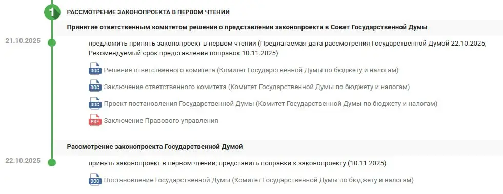 ⏺ Госдума приняла в первом чтении пакет комплексных налоговых поправок, предусматривающих повышение НДС до 22%
Кроме того, законопроектом предусмотрена отмена льгот по НДС в отношении исключительных п... | Сетка — социальная сеть от hh.ru