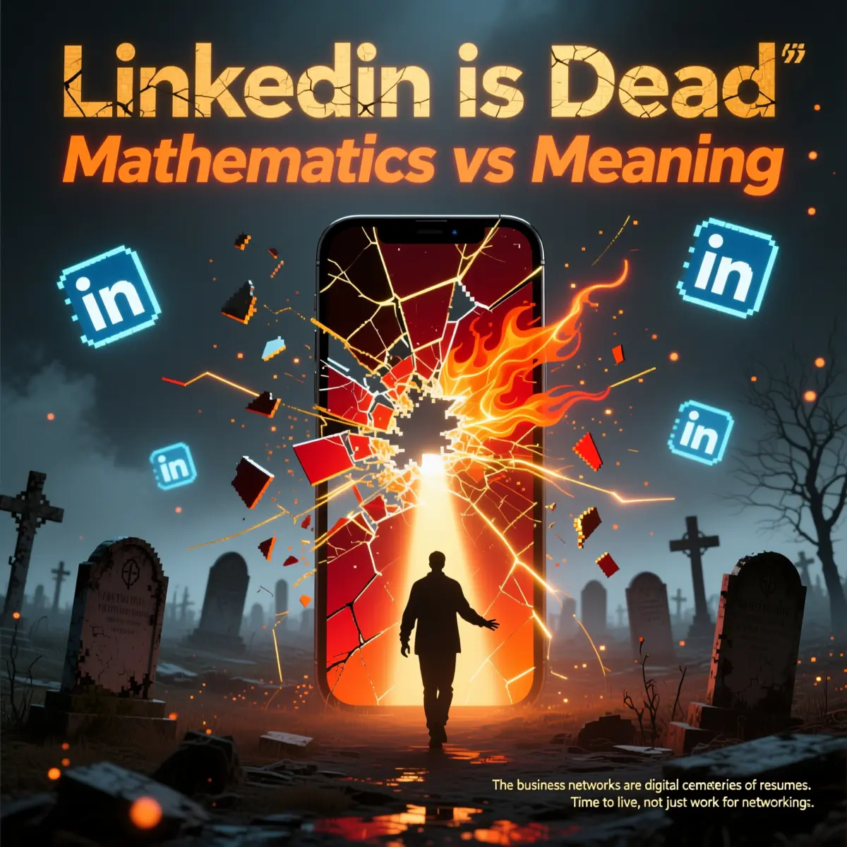 LinkedIn мертв. Математика против смысла. | Сетка — социальная сеть от hh.ru