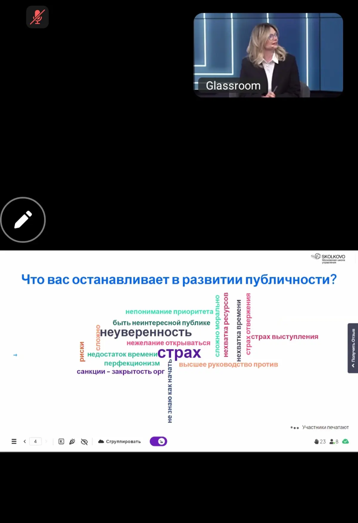 Вчера учились в Сколково про публичность руководителя бизнеса и про то, опция это или необходимость | Сетка — социальная сеть от hh.ru