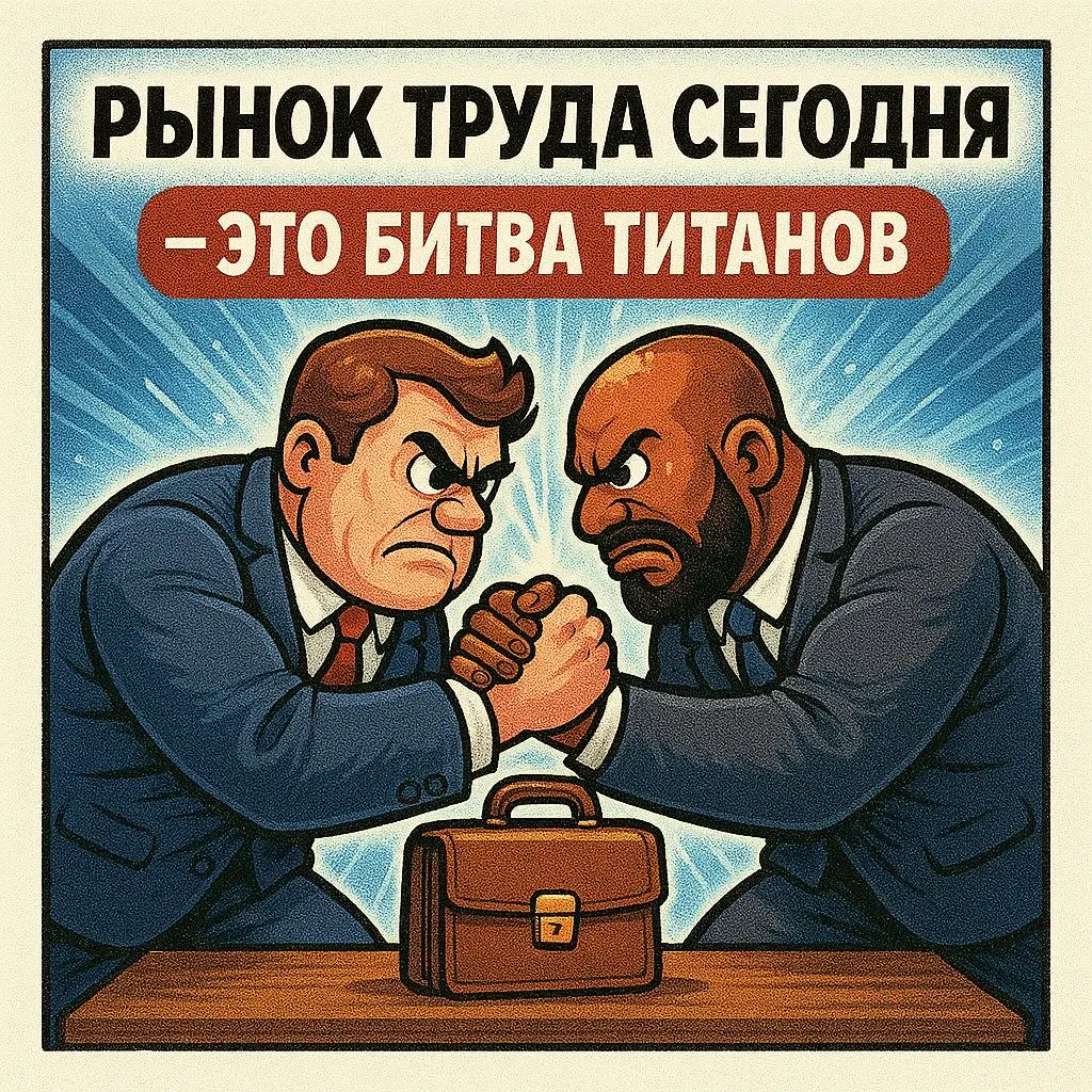 💼 РЫНОК ТРУДА СЕГОДНЯ – ЭТО БИТВА ТИТАНОВ | Сетка — социальная сеть от hh.ru