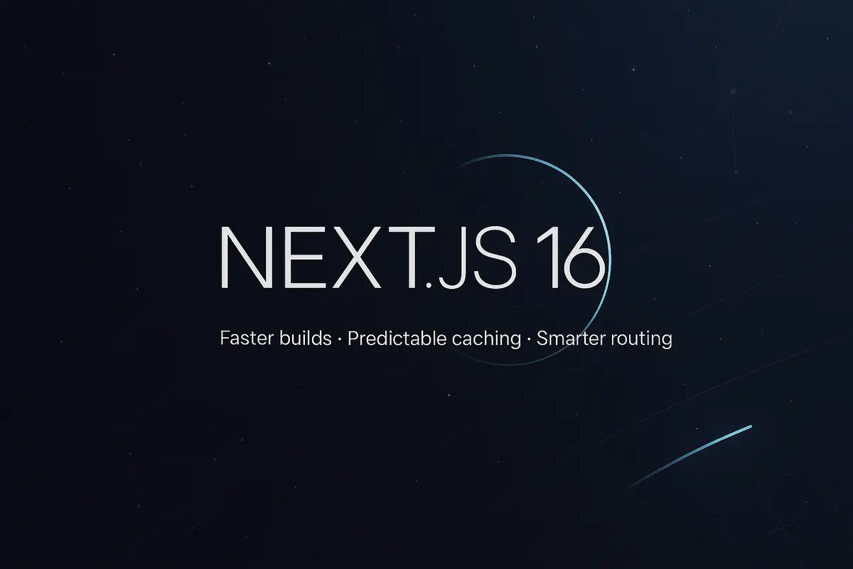 🚀 Next.js 16 (21 октября 2025) — релиз про скорость и предс | Сетка — социальная сеть от hh.ru