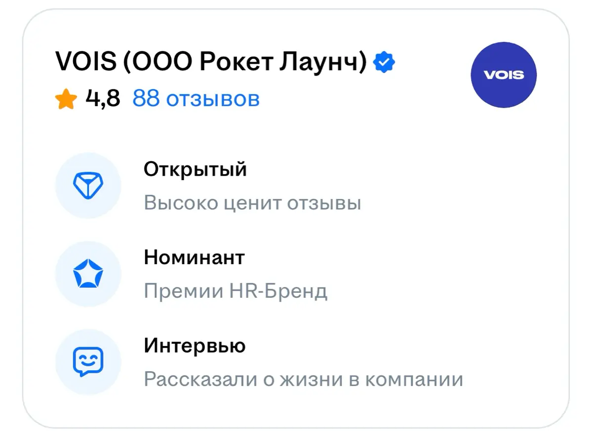 Как HR не понимает нюансов. Или история о Vois косметика | Сетка — социальная сеть от hh.ru