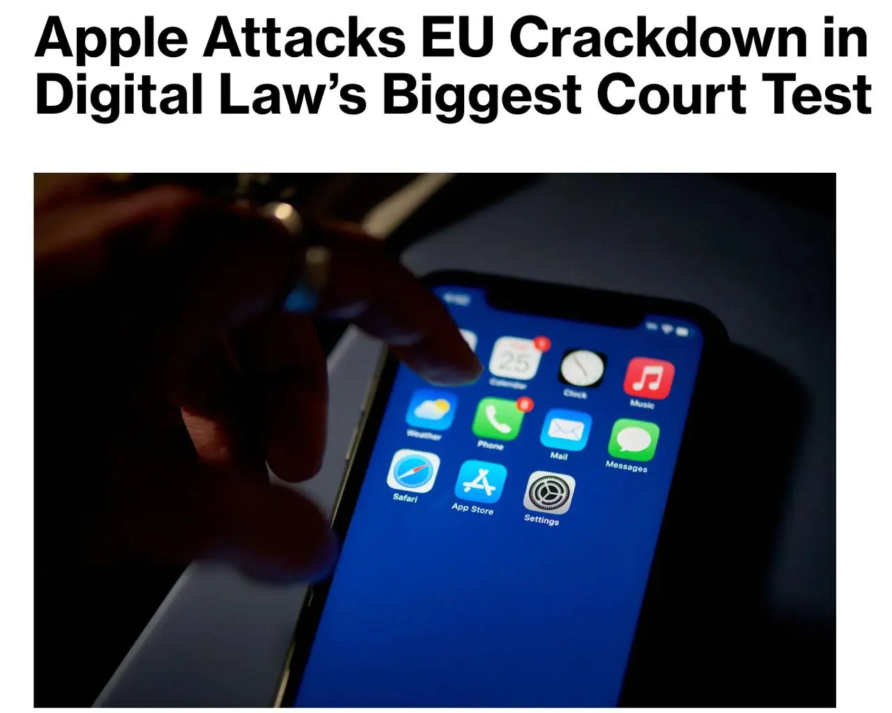 Лучшая защита — это нападение, решили в Apple и подали иск на Digital Markets Act в Европейский суд общей юрисдикции.
В Apple заявили, что Digital Markets Act слишком обременительный и абсурдный | Сетка — социальная сеть от hh.ru