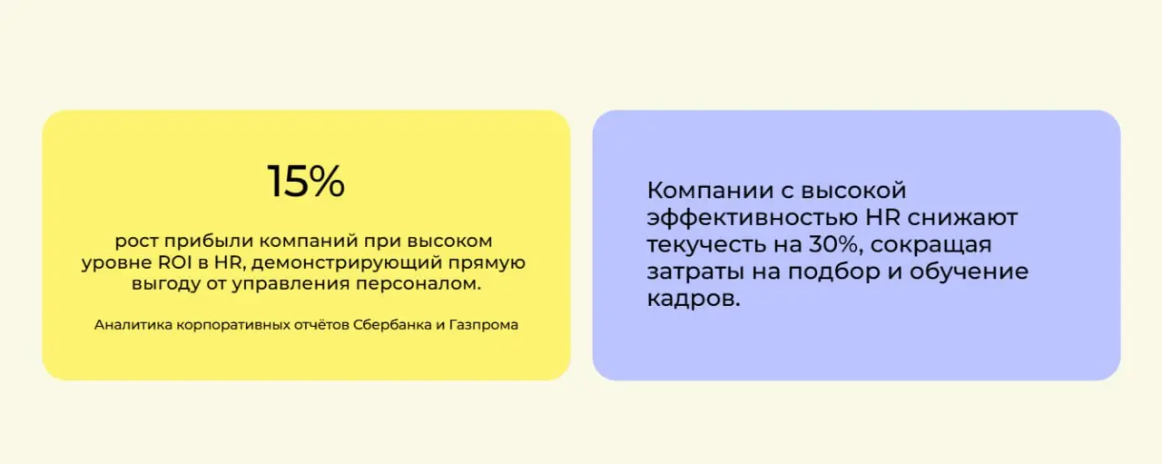 🔠 #АЛФАВИТ БИЗНЕСА
Продолжаем погружаться в мир бизнеса вместе! Сегодня поговорим о ROI в HR — возврат на инвестиции в человеческие ресурсы | Сетка — социальная сеть от hh.ru