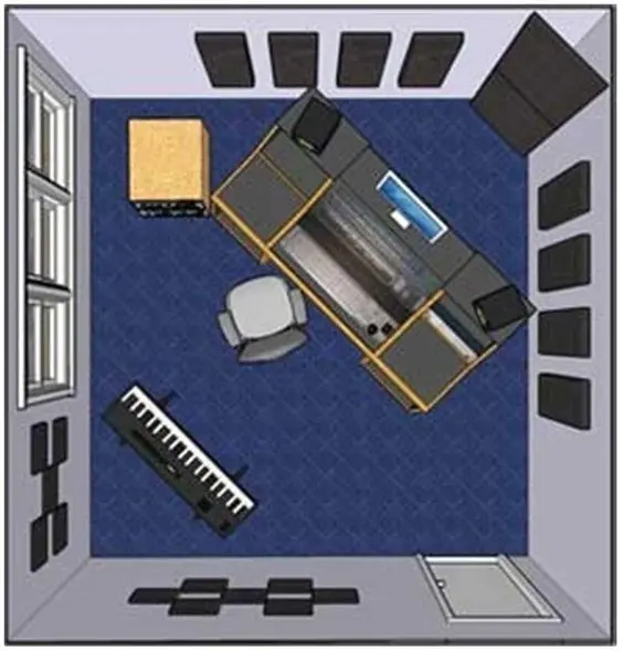 Комната студии звукозаписи | Сетка — социальная сеть от hh.ru