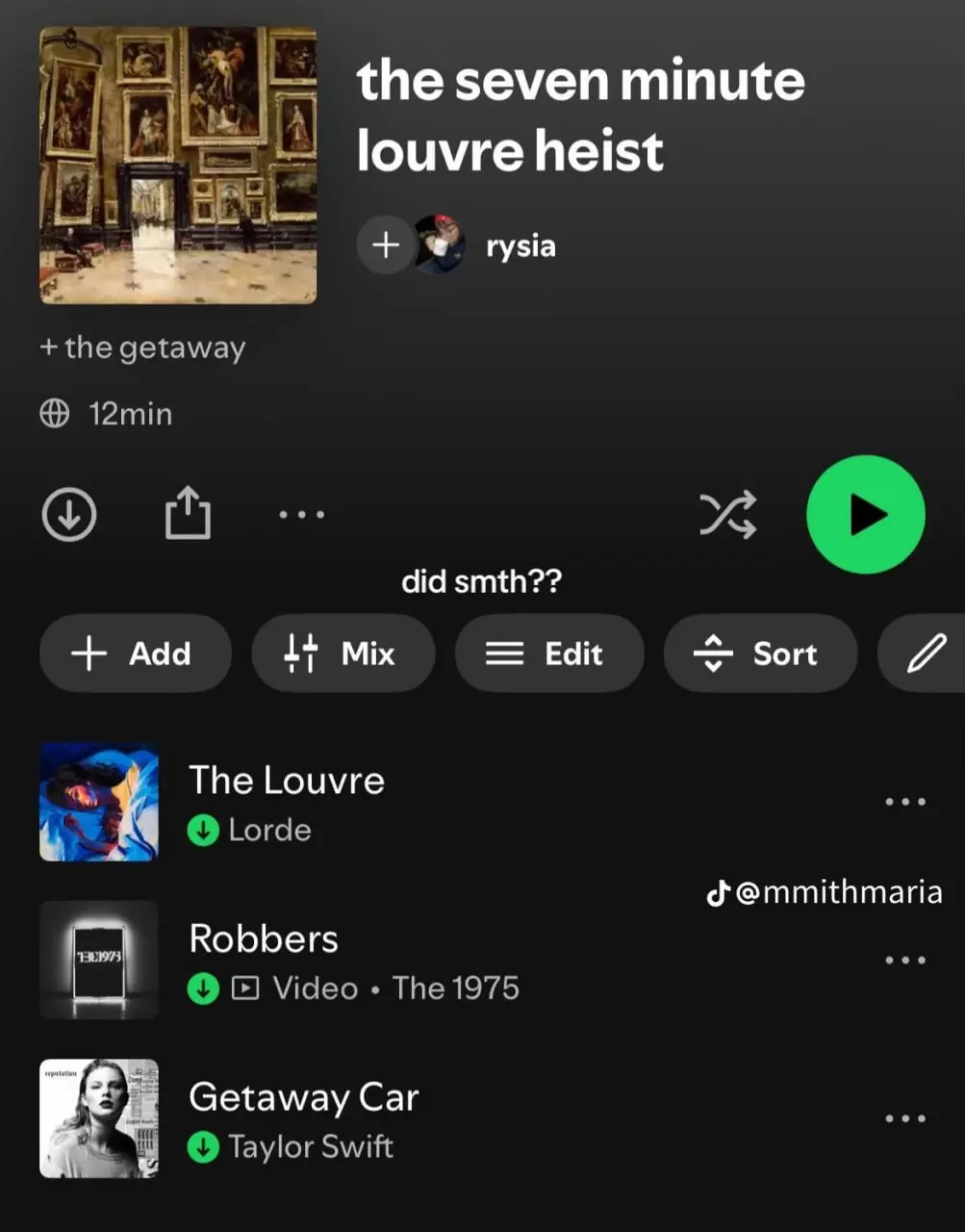 В Spotify составили плейлист «Семь минут на ограбление Лувра». Именно столько времени понадобилось ворам, чтобы обчистить музей на $100 млн | Сетка — социальная сеть от hh.ru