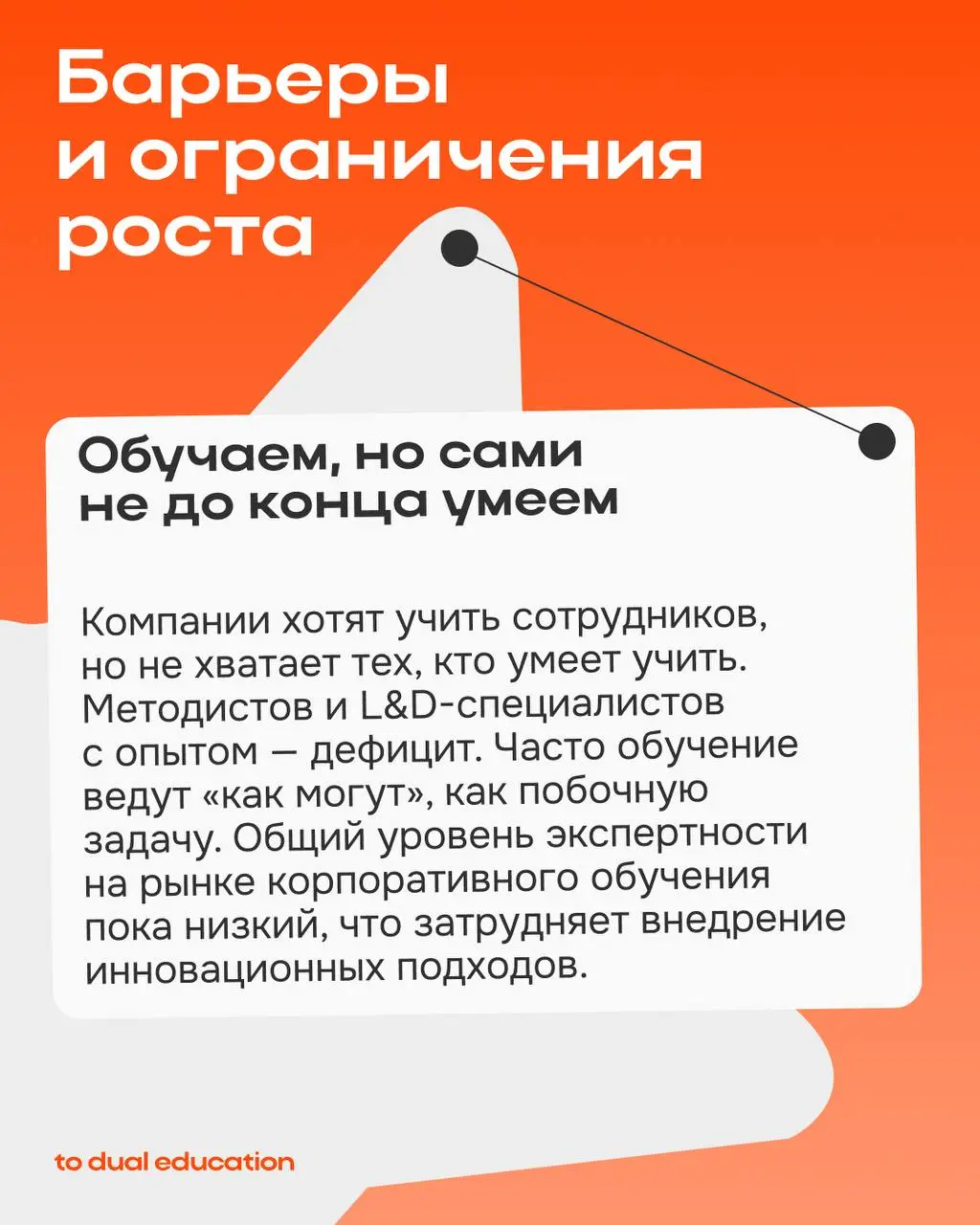 Рынок корпоративного обучения в России 🪧📞
Какой он?
Создавая новые стандарты и разрабатывая собственную методологию корпоративного обучения в рамках направления To Dual For Business, мы не могли не ис... | Сетка — социальная сеть от hh.ru