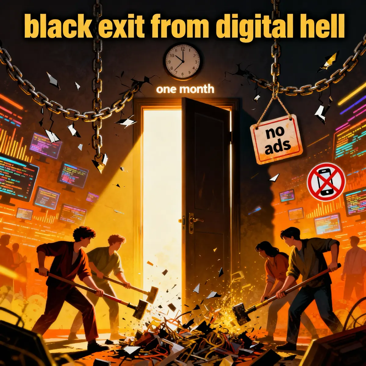 Нас забанят. Но сначала — нам месяц. | Сетка — социальная сеть от hh.ru