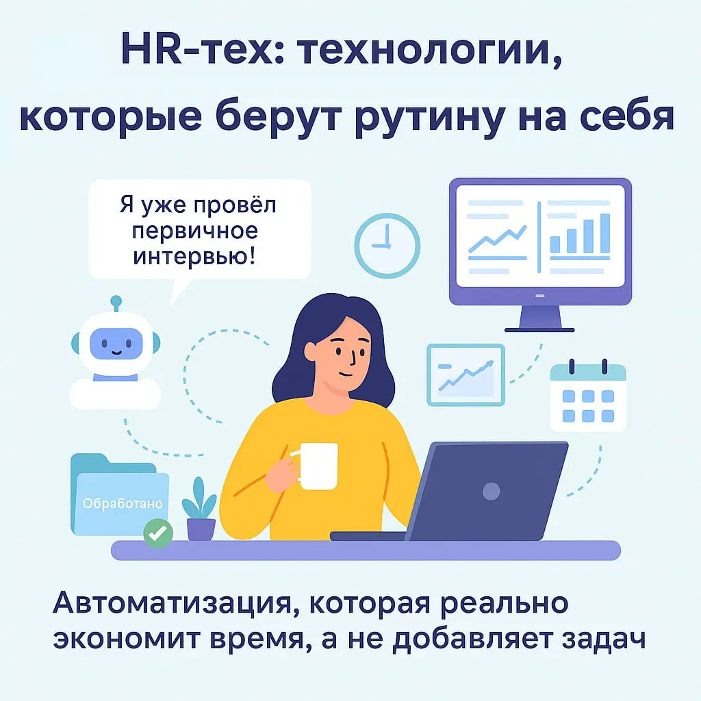 HR-тех: инструменты автоматизации, которые экономят время ⌚️ | Сетка — социальная сеть от hh.ru