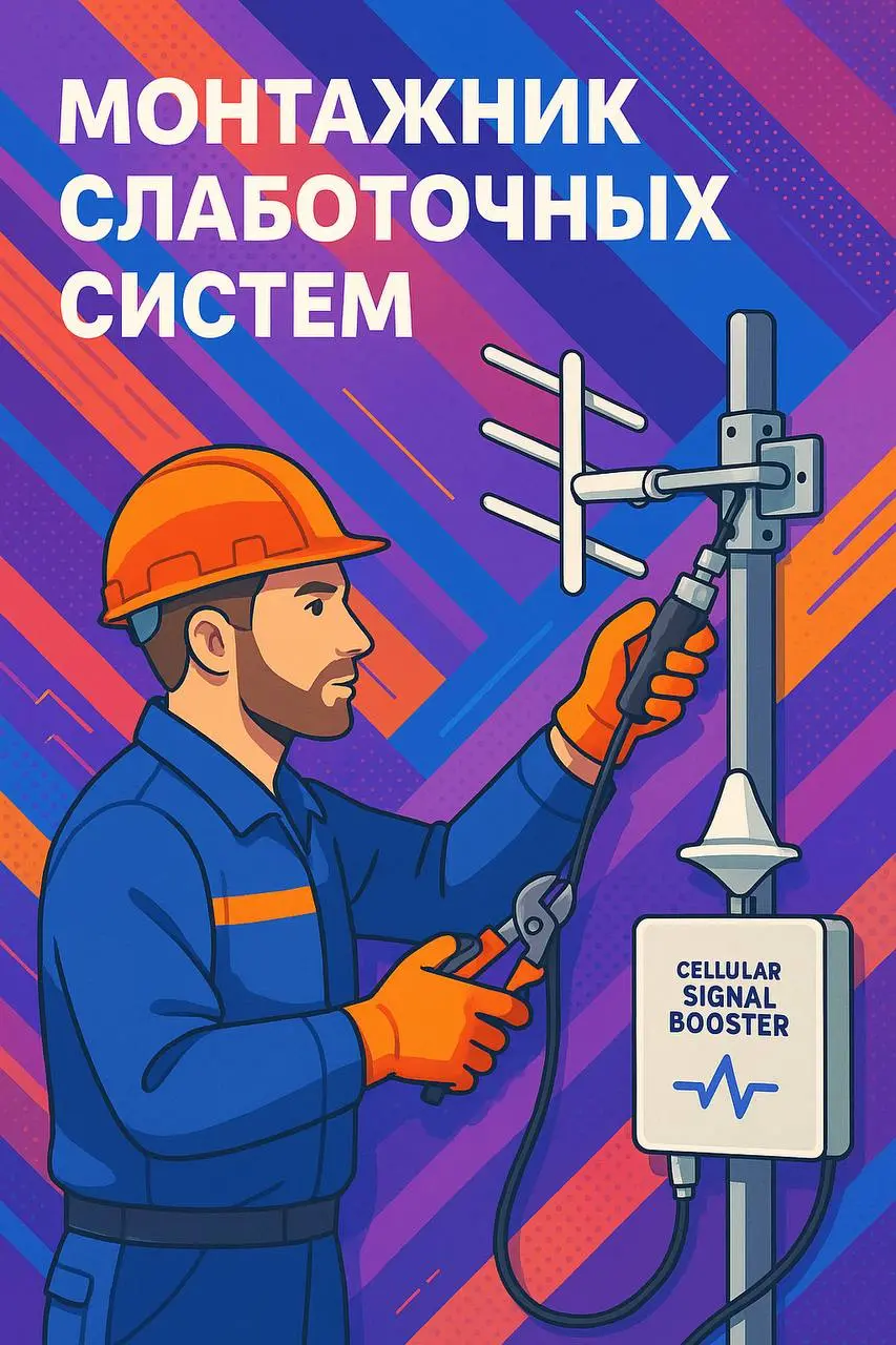 🏗 Требуются монтажники слаботочных систем (Москва)
Объекты: офисы, жилые комплексы, паркинги
Направление: монтаж систем усиления сотового сигнала
🔧 Обязанности:
• Прокладка кабельных трасс
• Обжимка р... | Сетка — социальная сеть от hh.ru