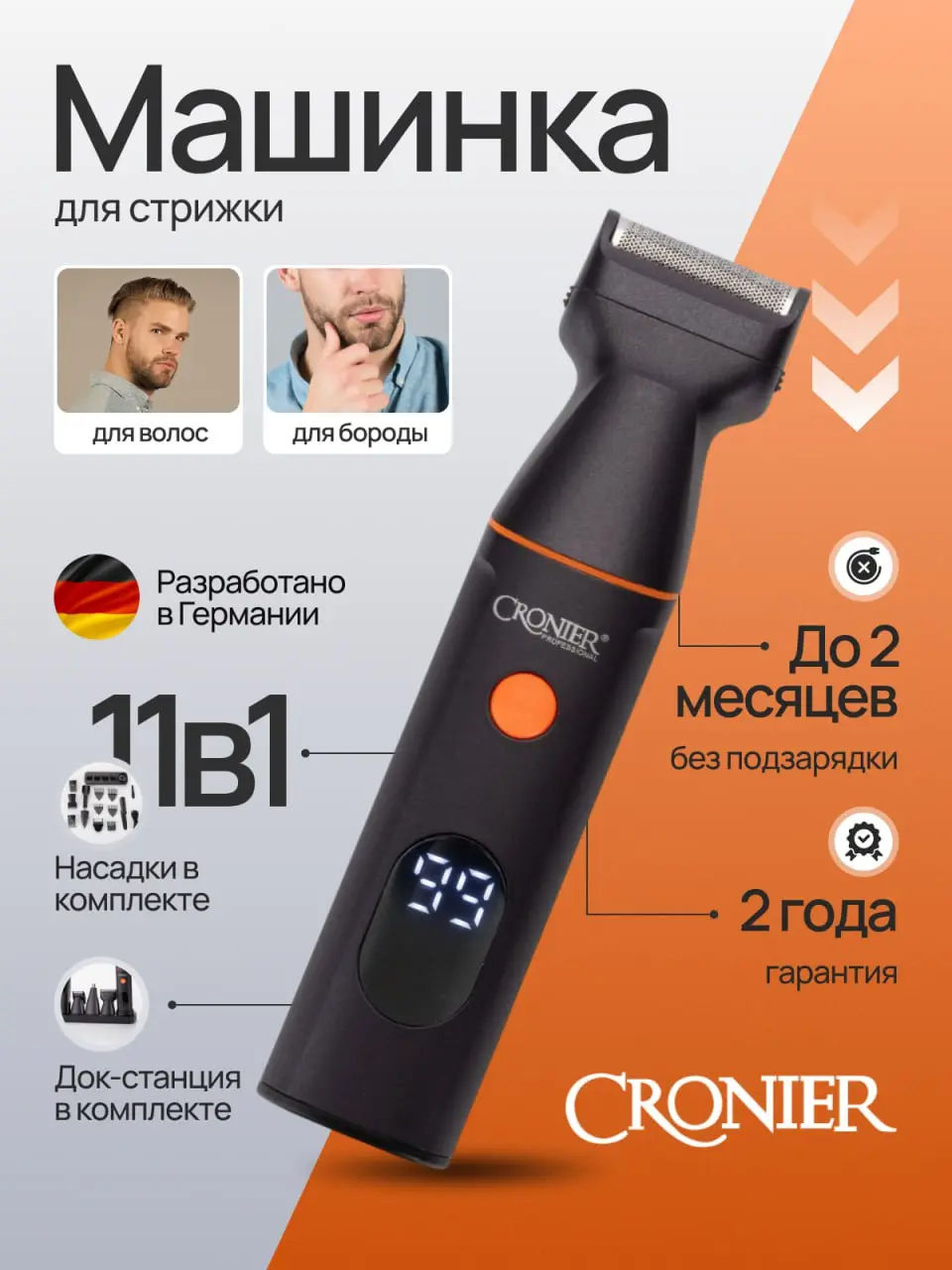Оформила карточку для товара - машинка для стрижки.
Сделала чистый, аккуратный дизайн — ничего лишнего, всё про товар.
Фон собрала сама, доработала свет, тени, цвет — чтобы выглядело чисто и аккуратно | Сетка — социальная сеть от hh.ru
