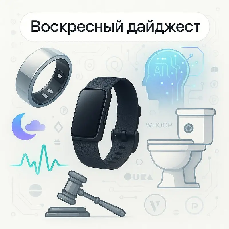 🗞 Воскресный дайджест #1
Каждую неделю выходит с десяток новостей на тему гаджетов для здоровья, и подробно написать о каждой не хватит времени.
А поделиться с вами хочется | Сетка — социальная сеть от hh.ru