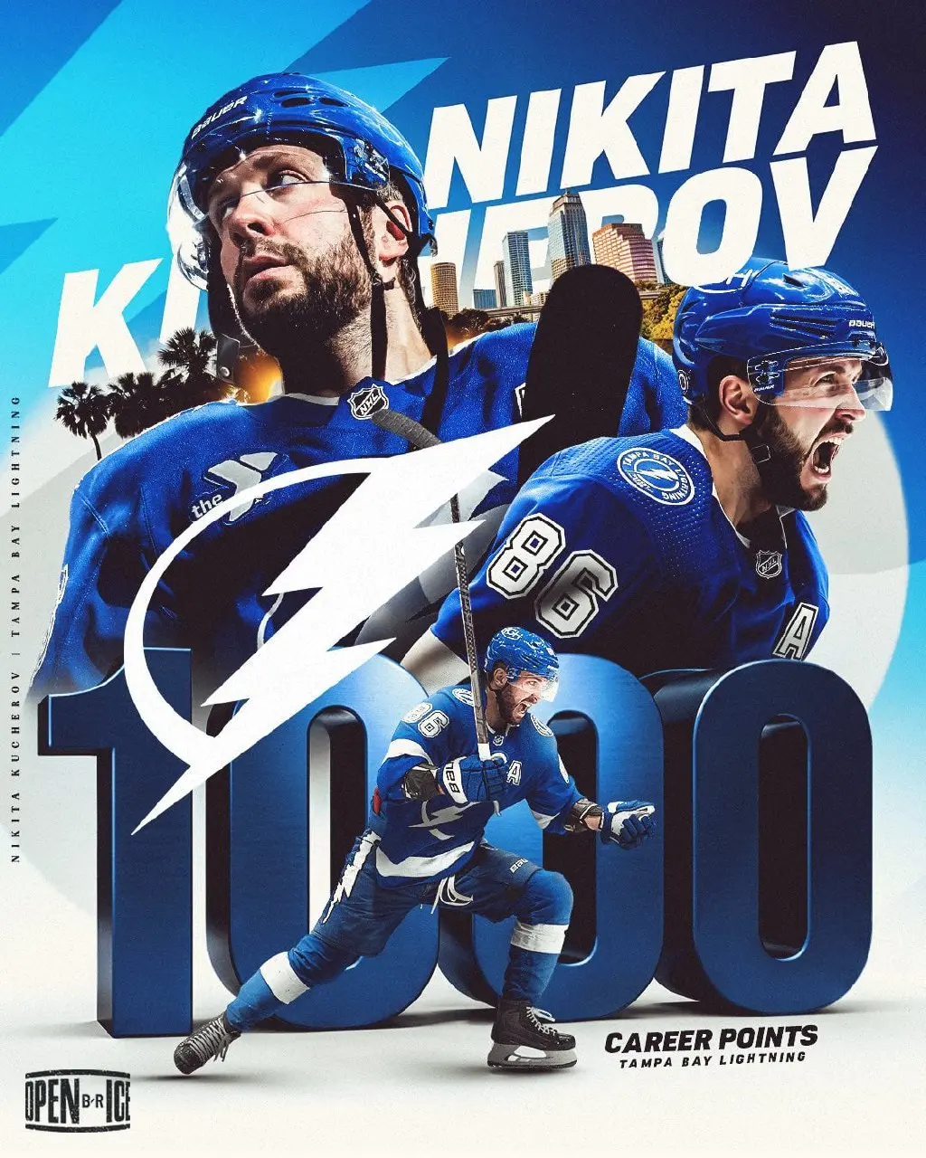 ☄️ 1000 очков Никиты Кучерова
⚡️ 101-й игрок в истории НХЛ, набравший 1000 очков (здесь и далее);
⚡️ 11-й среди действующих игроков;
⚡️ 3-й среди играющих российских игроков;
⚡️ 6-й среди российских и... | Сетка — социальная сеть от hh.ru