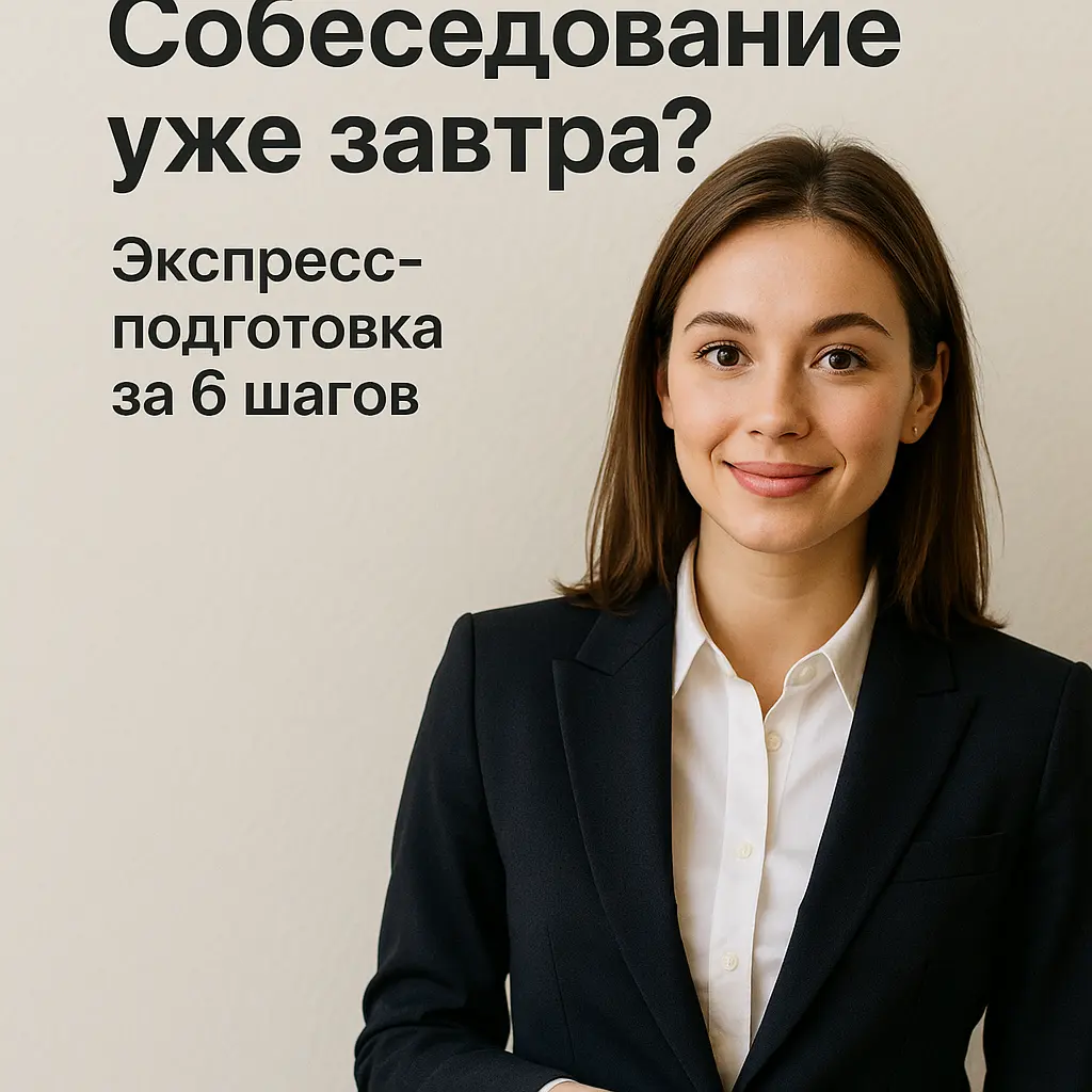 Собеседование уже завтра? Экспресс-подготовка за 6 шагов | Сетка — социальная сеть от hh.ru