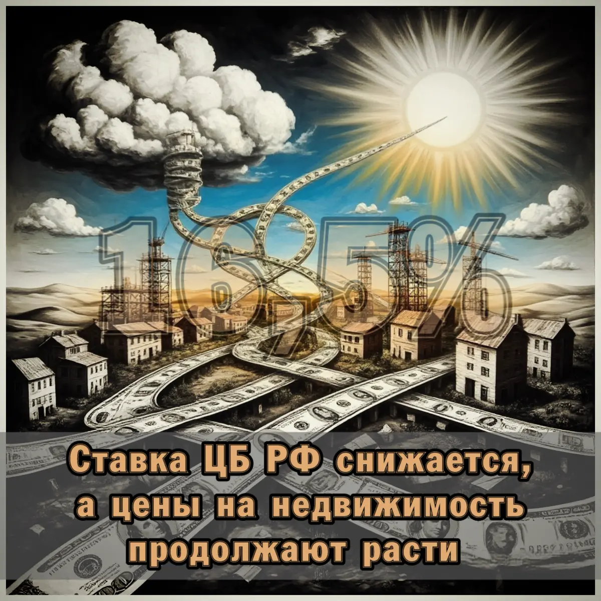 ❗️ Ставка ЦБ РФ снижается, а цены на недвижимость продолжают | Сетка — социальная сеть от hh.ru