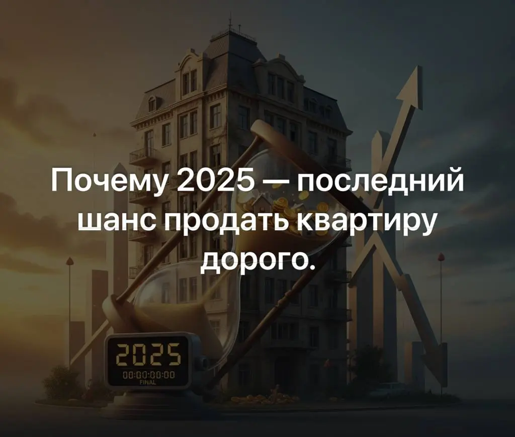 Почему 2025 — последний шанс продать квартиру дорого 🏠💸 | Сетка — социальная сеть от hh.ru