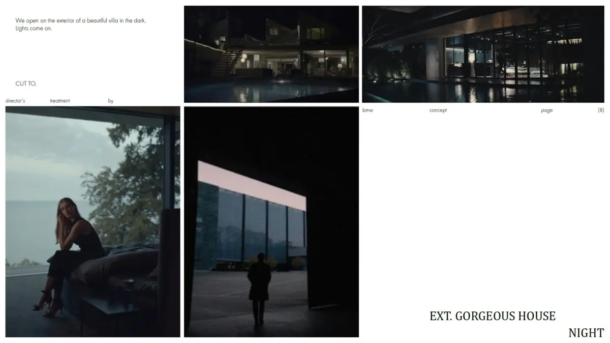 режиссерские тритменты для bmw // visual research | Сетка — социальная сеть от hh.ru