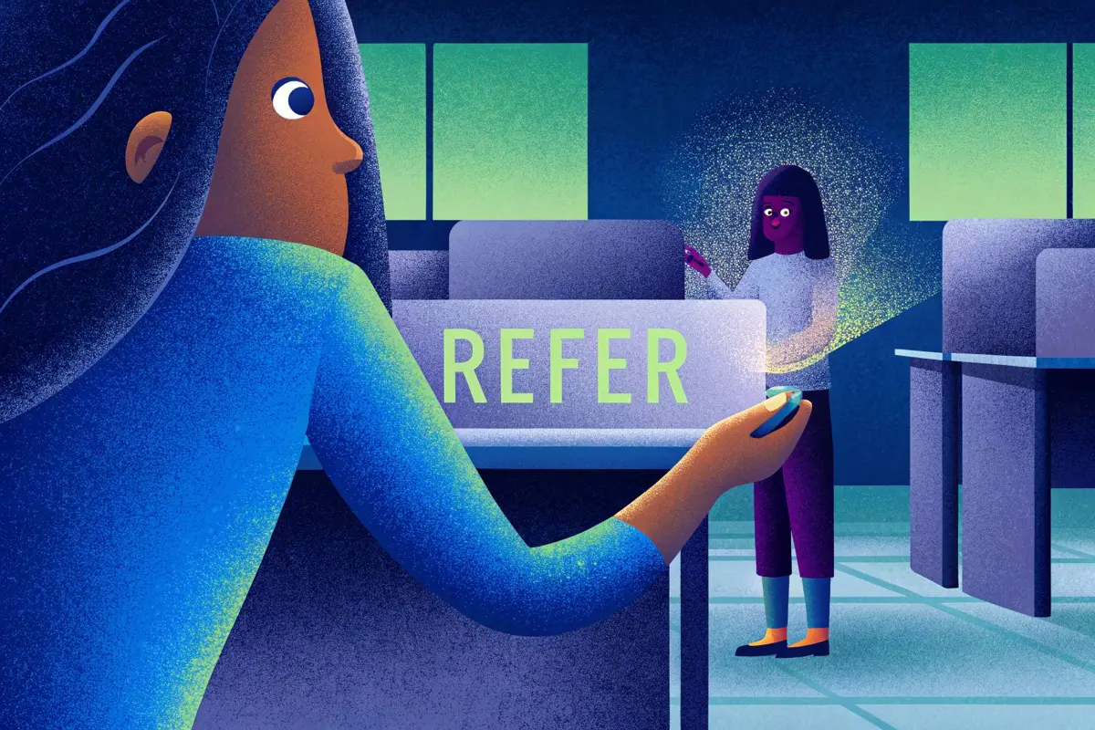 🤝 Реферальная магия, или почему лучший HR — это ваш сосед по open space #плюсреф
Когда рынок штормит, старые схемы найма работают, как Wi-Fi в метро: вроде есть, но нестабильно | Сетка — социальная сеть от hh.ru