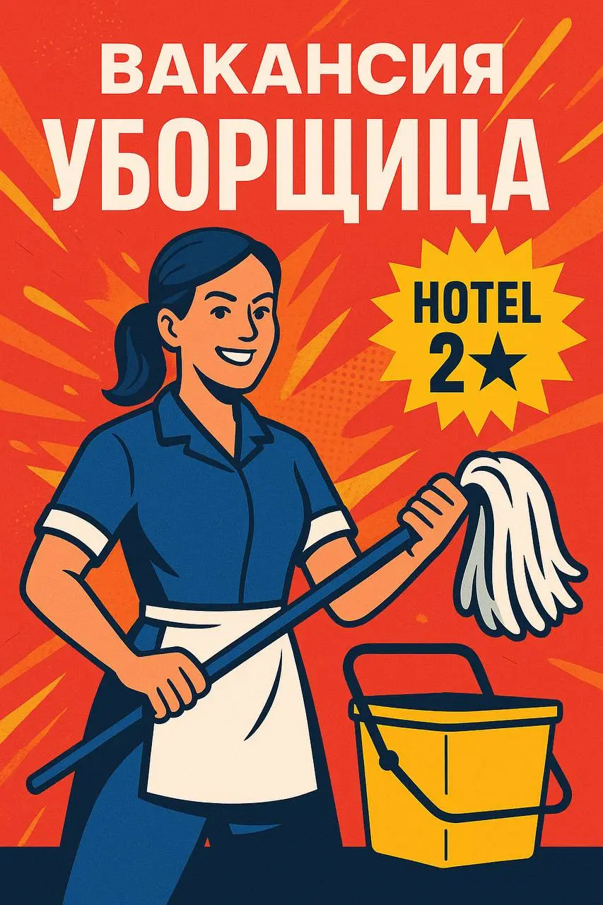 МОСКВА
🟥 Уборщица (уборка холлов, коридоров, мест общего пользования )
🏢 В отель 2* ✴️
🚇 Метро: Павелецкая
❇️ От метро 10мин | Сетка — социальная сеть от hh.ru
