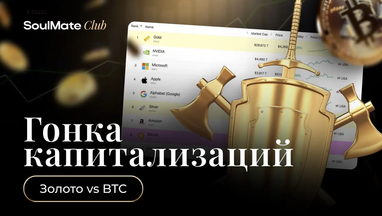 Биткоин против золота: гонка за трон началась
Бывший глава Binance Чанпэн Чжао уверен: биткоин однажды перегонит золото по капитализации📈
Он не называет дату, но считает, что это лишь вопрос времени | Сетка — социальная сеть от hh.ru