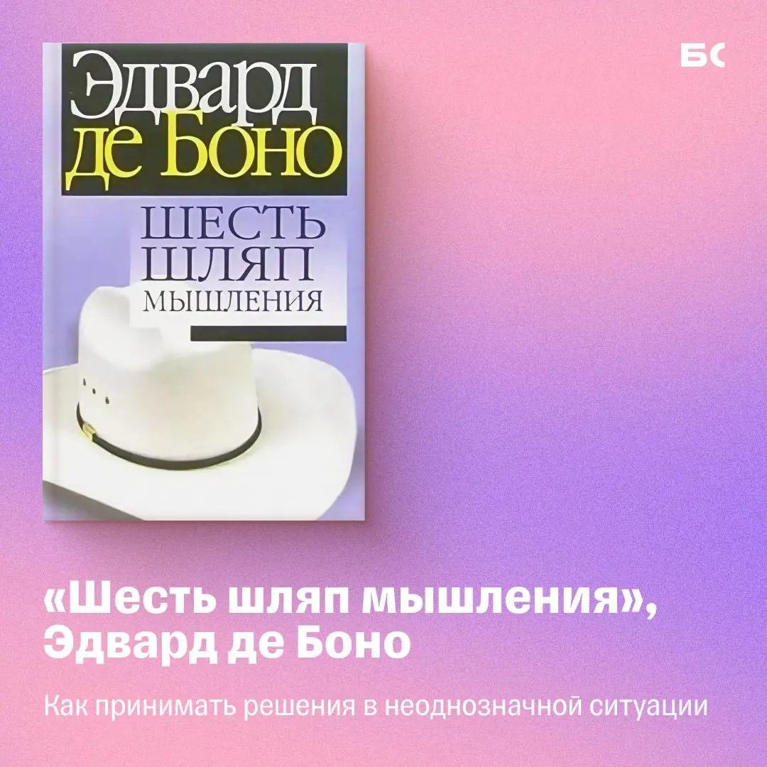 Метод шести шляп: как принимать решения в сложной ситуации | Сетка — социальная сеть от hh.ru
