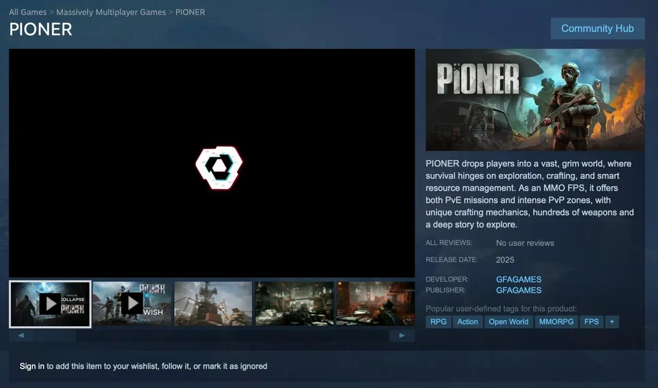 Открытое бета-тестирование российского MMO-шутера PIONER стартует 4 ноября
Разработчики из GFA Games сообщили, что открытая «бета» PIONER начнётся 4 ноября | Сетка — социальная сеть от hh.ru