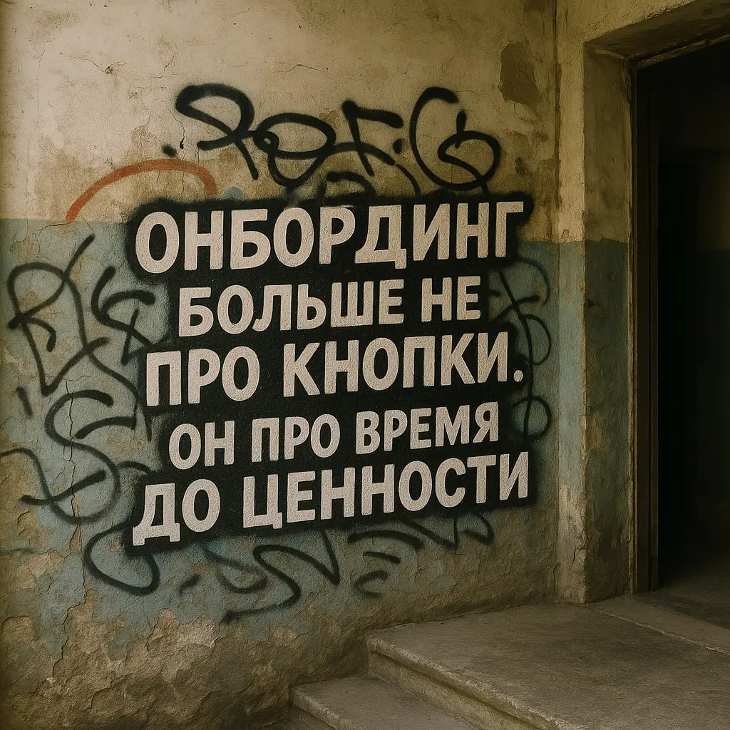Онбординг больше не про кнопки. Он про время до ценности. Когда-то мы делали эти скучные экскурсии по продукту - со слайдами «вот здесь меню», «сюда жми, чтобы начать» | Сетка — социальная сеть от hh.ru