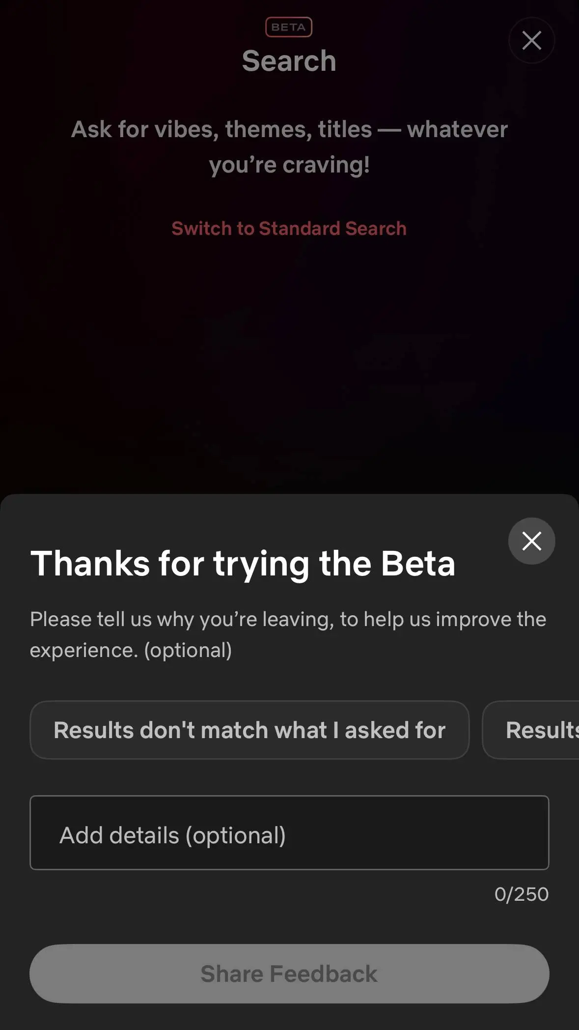 Netflix уже полгода как тестирует AI-поисковик, и вот бета-версия наконец-то докатилась и до меня | Сетка — социальная сеть от hh.ru