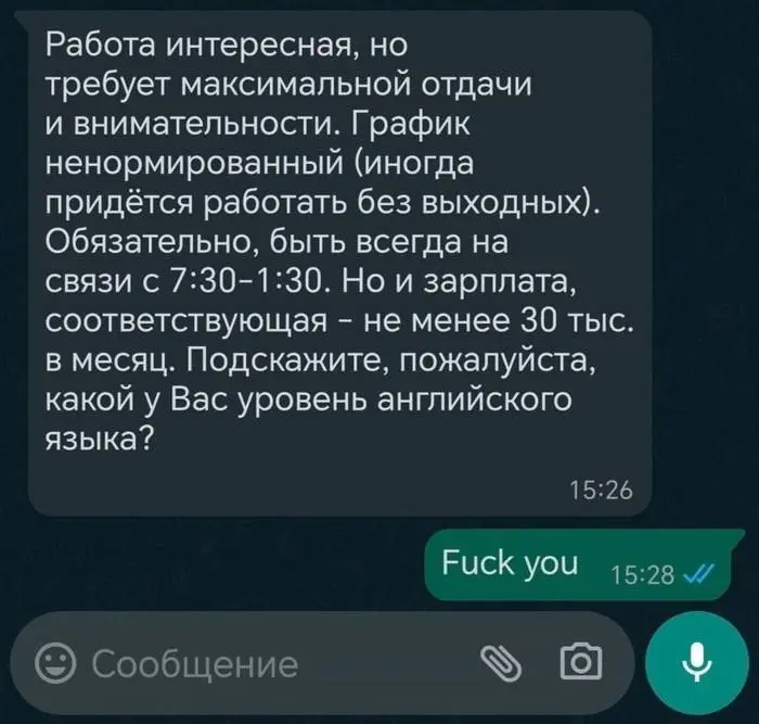 В целом, у всех нас аналогичный уровень английского) | Сетка — социальная сеть от hh.ru
