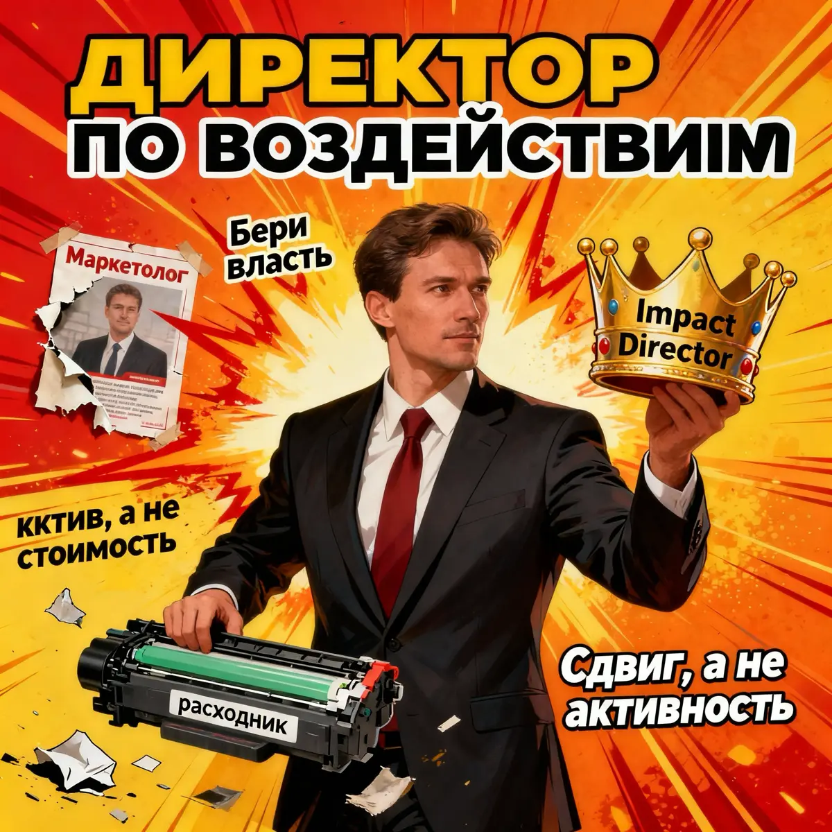 Манифест Директора по Воздействию. Бери власть. | Сетка — социальная сеть от hh.ru