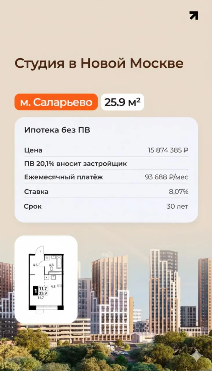 Я вам много говорю о том, что до конца низких цен и выгодных условий осталось 2-3 месяца. Но все же мы понимаем, что может быть такое, что денег на ПВ нет или не хватает | Сетка — социальная сеть от hh.ru