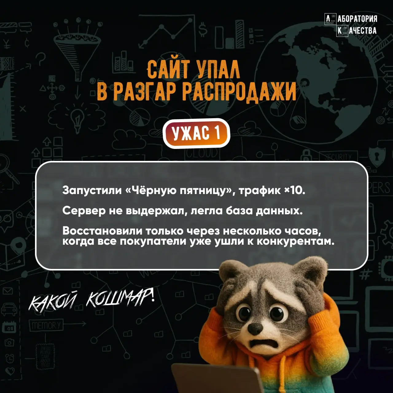 🎃Хэллоуин — отличный день, чтобы обсудить главные ужасы в e‑commerce | Сетка — социальная сеть от hh.ru